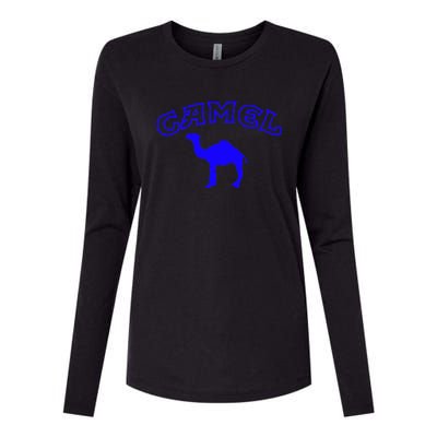 CAMEL Womens Cotton Relaxed Long Sleeve T-Shirt