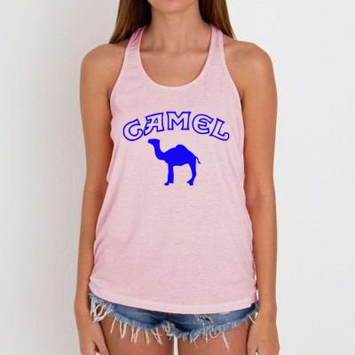 CAMEL Women's Knotted Racerback Tank