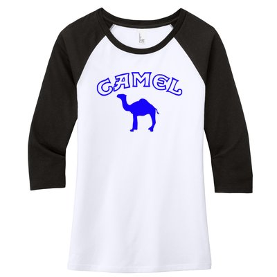 CAMEL Women's Tri-Blend 3/4-Sleeve Raglan Shirt