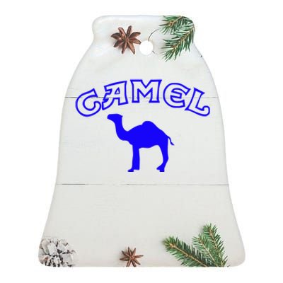 CAMEL Ceramic Bell Ornament