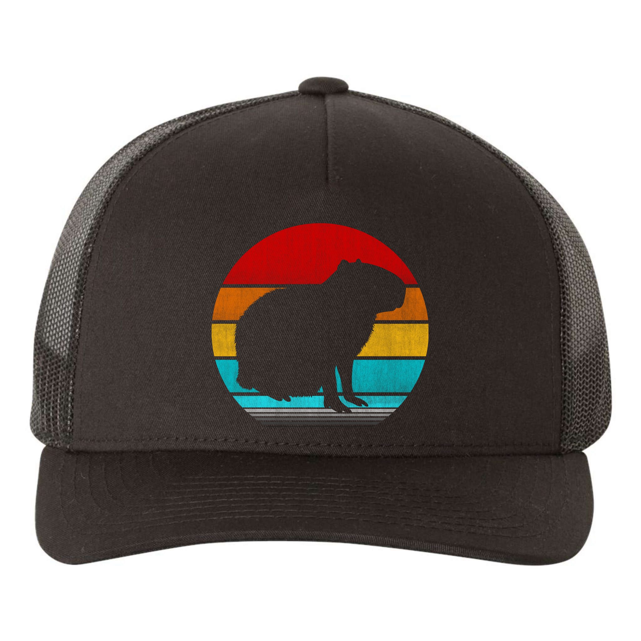 Capybara Yupoong Adult 5-Panel Trucker Hat