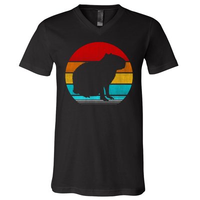 Capybara V-Neck T-Shirt