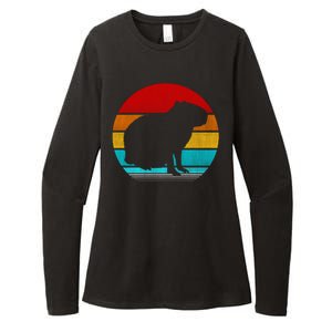 Capybara Womens CVC Long Sleeve Shirt