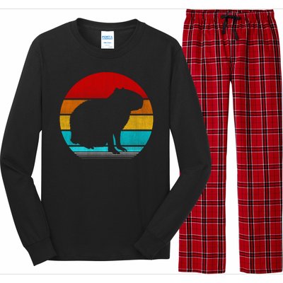 Capybara Long Sleeve Pajama Set