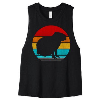 Capybara Women's Racerback Cropped Tank