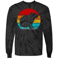 Capybara Tie-Dye Long Sleeve Shirt