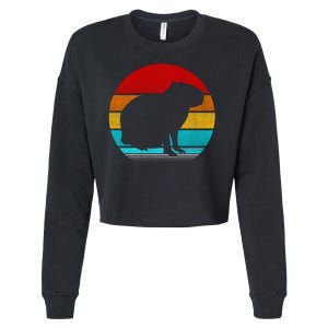 Capybara Cropped Pullover Crew