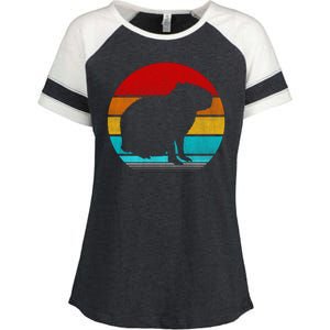 Capybara Enza Ladies Jersey Colorblock Tee