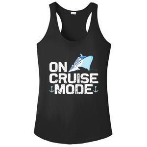 Cool Cruise Art For Cruise Ship Cruising Lovers Ladies PosiCharge Competitor Racerback Tank