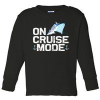 Cool Cruise Art For Cruise Ship Cruising Lovers Toddler Long Sleeve Shirt