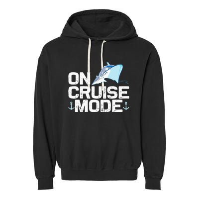 Cool Cruise Art For Cruise Ship funny Cruising Lovers Garment-Dyed Fleece Hoodie