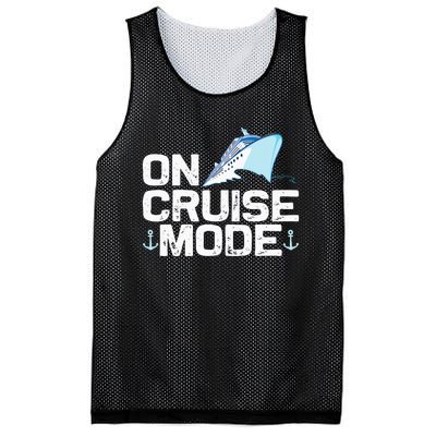 Cool Cruise Art For Cruise Ship funny Cruising Lovers Mesh Reversible Basketball Jersey Tank