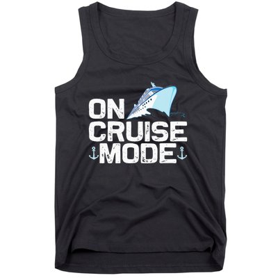 Cool Cruise Art For Cruise Ship funny Cruising Lovers Tank Top