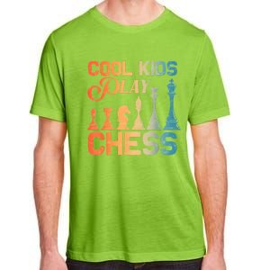 Cool Chess Art Chess Lover Chess Player Adult ChromaSoft Performance T-Shirt