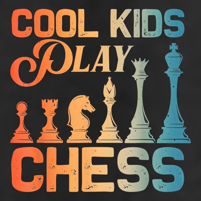 Cool Chess Art Chess Lover Chess Player Garment-Dyed Fleece Hoodie