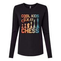 Cool Chess Art Chess Lover Chess Player Womens Cotton Relaxed Long Sleeve T-Shirt