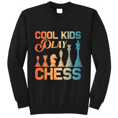 Cool Chess Art Chess Lover Chess Player Sweatshirt