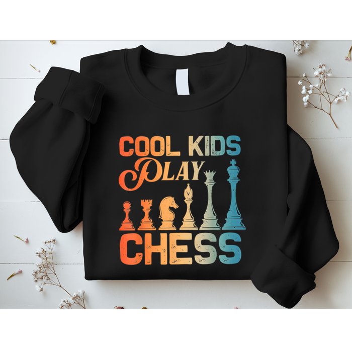 Cool Chess Art Chess Lover Chess Player Sweatshirt