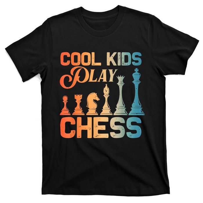 Cool Chess Art Chess Lover Chess Player T-Shirt