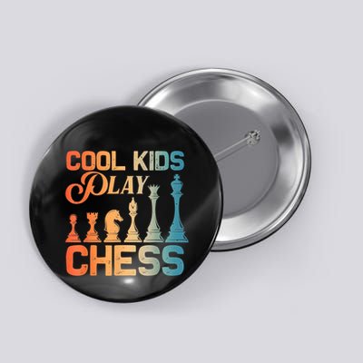 Cool Chess Art Chess Lover Chess Player Button