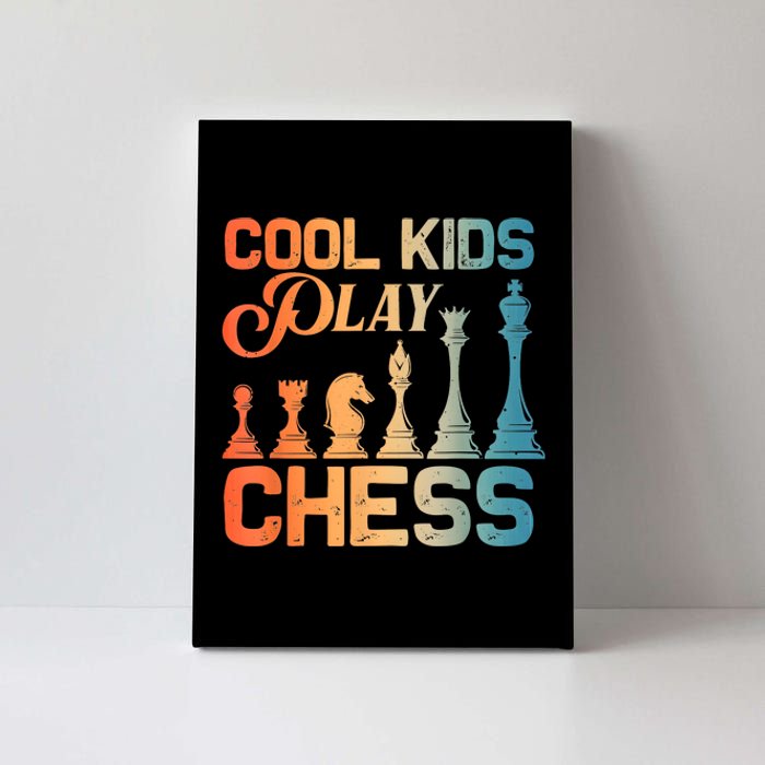 Cool Chess Art Chess Lover Chess Player Canvas