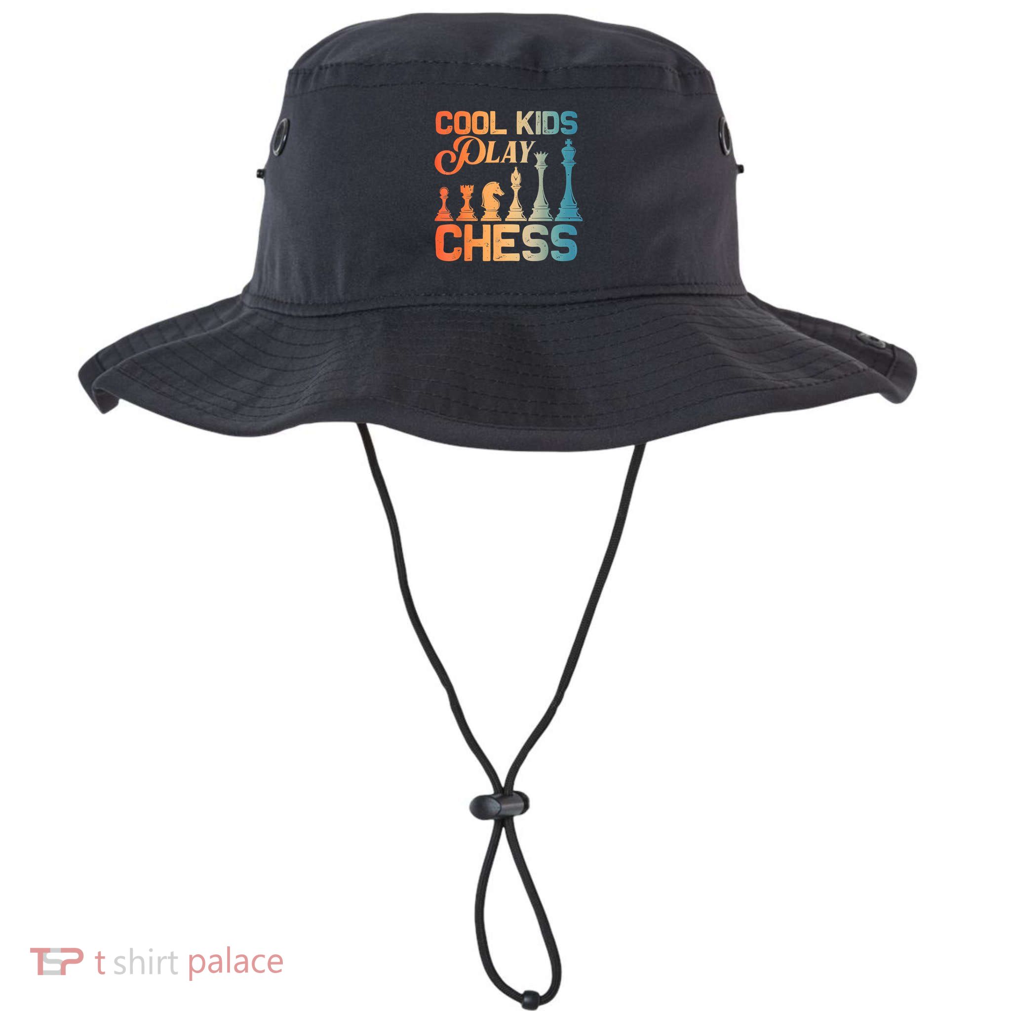 Cool Chess Art Chess Lover Chess Player Bucket Hat