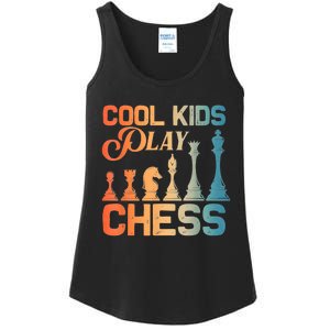 Cool Chess Art Chess Lover Chess Player Ladies Essential Tank