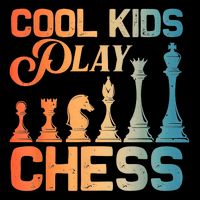 Cool Chess Art Chess Lover Chess Player 16 in Basic Backpack