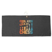 Cool Chess Art Chess Lover Chess Player Large Microfiber Waffle Golf Towel