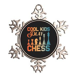 Cool Chess Art Chess Lover Chess Player Metallic Star Ornament