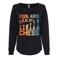 Cool Chess Art Chess Lover Chess Player Womens California Wash Sweatshirt