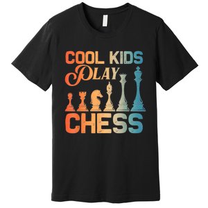 Cool Chess Art Chess Lover Chess Player Premium T-Shirt