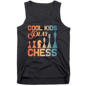 Cool Chess Art Chess Lover Chess Player Tank Top