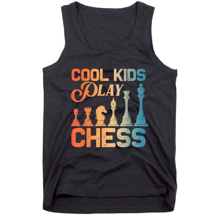 Cool Chess Art Chess Lover Chess Player Tank Top