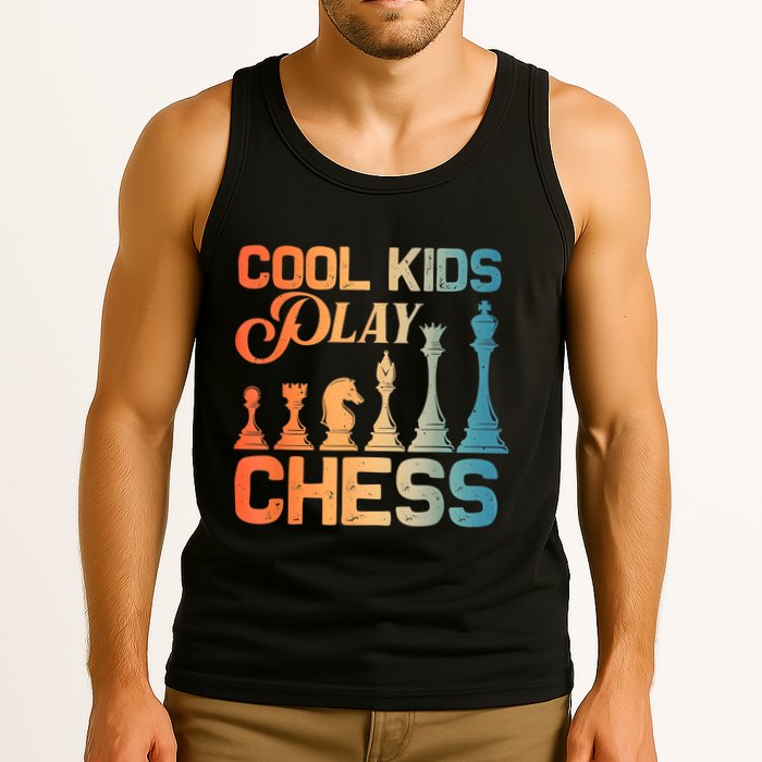 Cool Chess Art Chess Lover Chess Player Tank Top