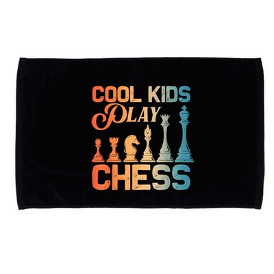 Cool Chess Art Chess Lover Chess Player Microfiber Hand Towel