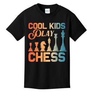 Cool Chess Art Chess Lover Chess Player Kids T-Shirt