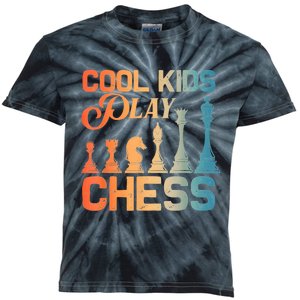 Cool Chess Art Chess Lover Chess Player Kids Tie-Dye T-Shirt