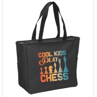 Cool Chess Art Chess Lover Chess Player Zip Tote Bag