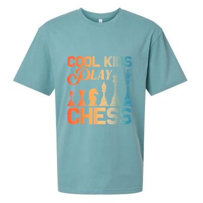 Cool Chess Art Chess Lover Chess Player Sueded Cloud Jersey T-Shirt