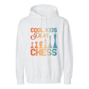 Cool Chess Art Chess Lover Chess Player Garment-Dyed Fleece Hoodie