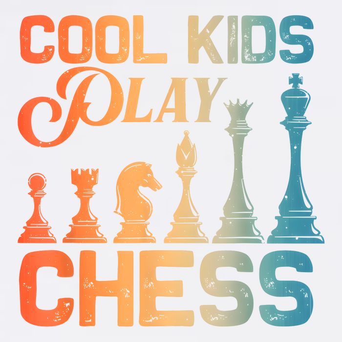 Cool Chess Art Chess Lover Chess Player Garment-Dyed Sweatshirt