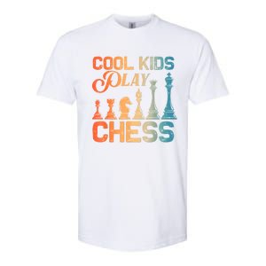 Cool Chess Art Chess Lover Chess Player Softstyle CVC T-Shirt