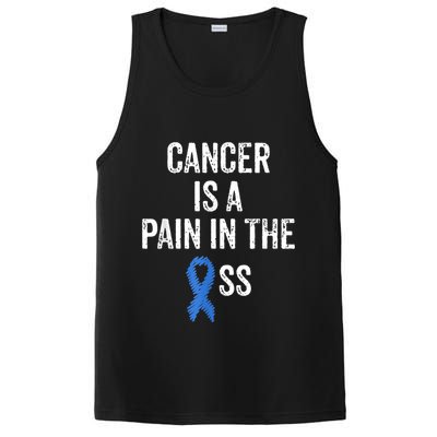 Colon Cancer Awareness Colonoscopy Pain In The Ass Funny PosiCharge Competitor Tank