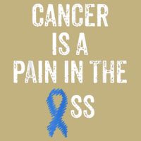 Colon Cancer Awareness Colonoscopy Pain In The Ass Funny Cooling Performance Long Sleeve Crew