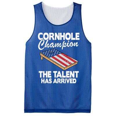 Cornhole Champion American Flag Board Funny Cornhole Mesh Reversible Basketball Jersey Tank