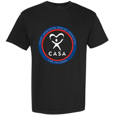 Casa Court Appointed Special Advocates For Children Logo Garment-Dyed Heavyweight T-Shirt