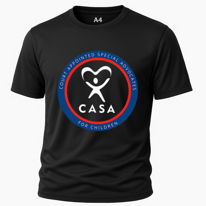 Casa Court Appointed Special Advocates For Children Logo Cooling Performance Crew T-Shirt