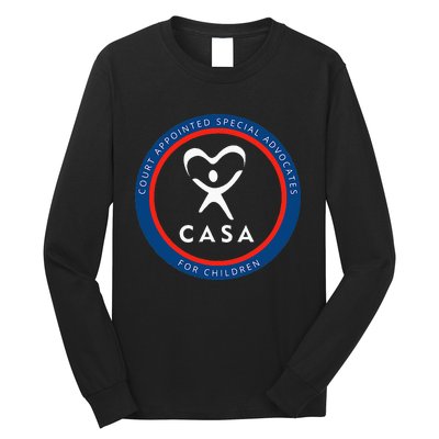 Casa Court Appointed Special Advocates For Children Logo Long Sleeve Shirt