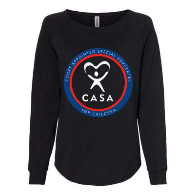 Casa Court Appointed Special Advocates For Children Logo Womens California Wash Sweatshirt